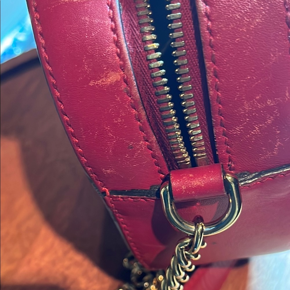 Gucci Blue and Gold Crossbody Bag with Iconic Design - Picture 9 of 17